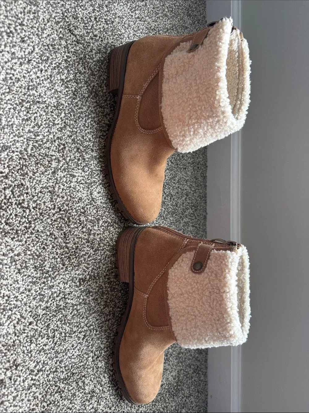Bjorndal Linda Fold-Over Ankle Boots | W 9.5